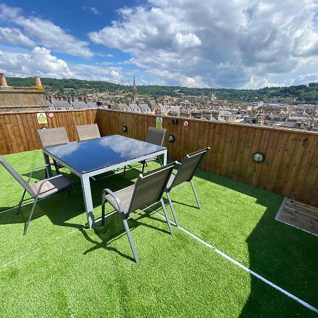 Bath Roof Terrace Apartment, City Centre, Sleeps Up To 8 Екстериор снимка