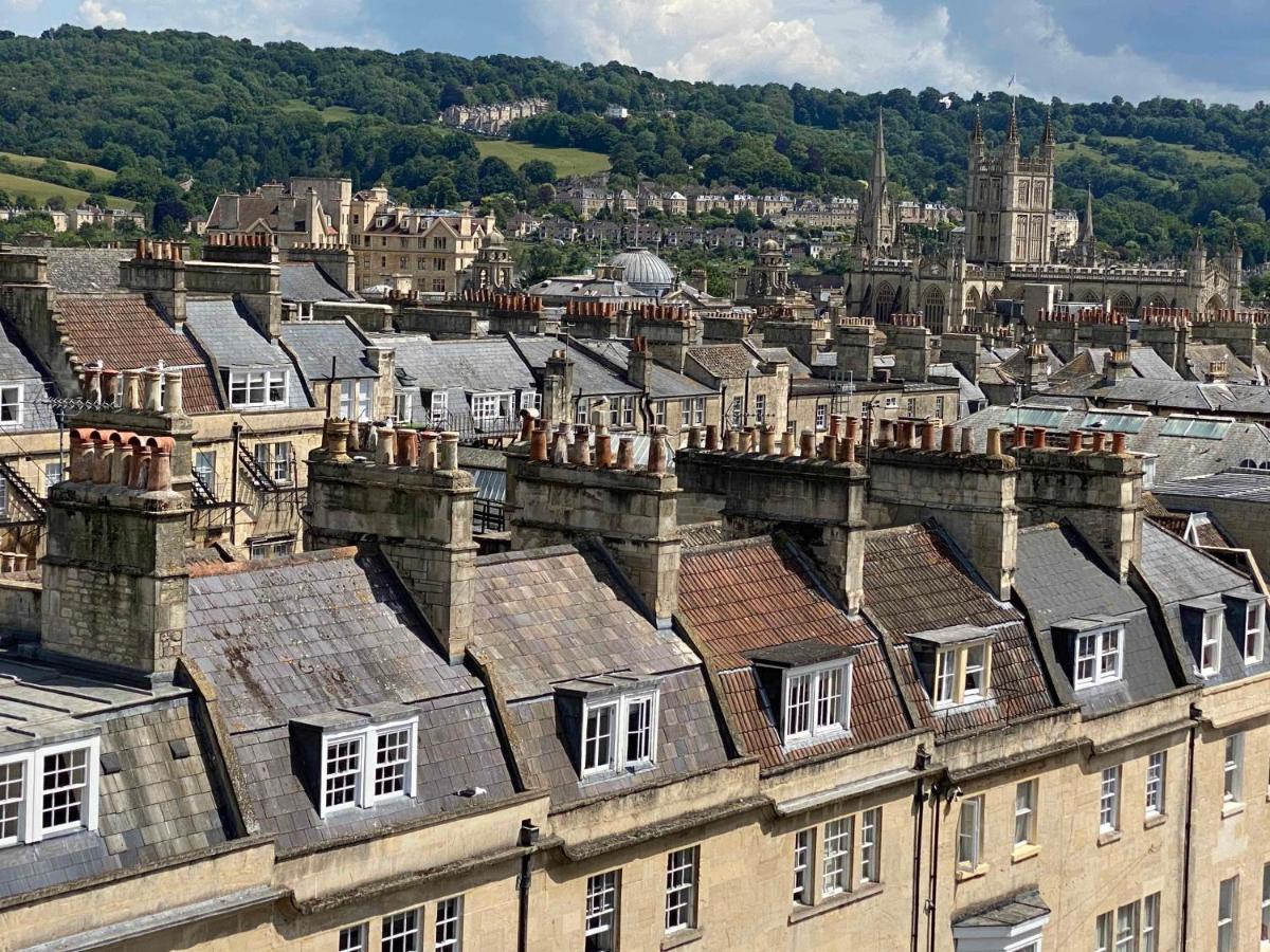 Bath Roof Terrace Apartment, City Centre, Sleeps Up To 8 Екстериор снимка